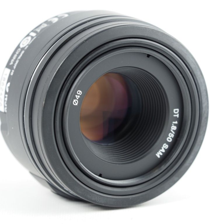 カメラ レンズ ソニー α DT50mm F1.8 SAM 美品 DT 50mm F1.8 SAM