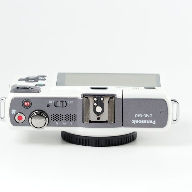 Panasonic LUMIX GF2 ボディ ホワイト DMC-GF2 パナソニック ミラー