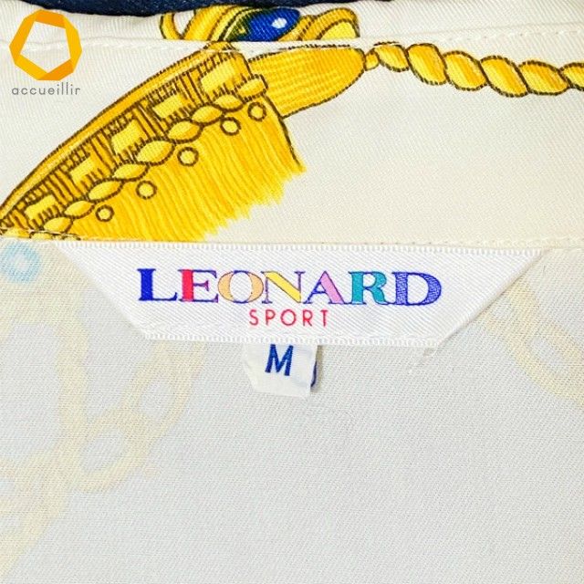 axc レオナールスポーツ LEONARD SPORT シャツ・ブラウス M アイボリー