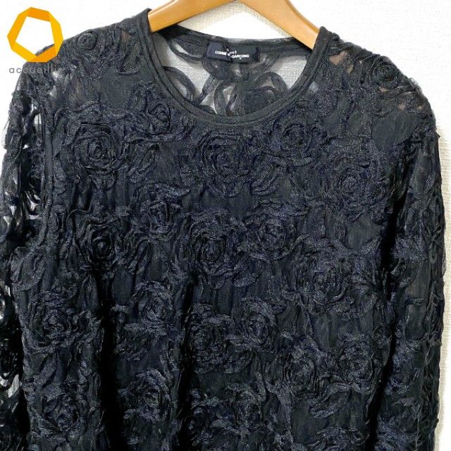 apc トリココムデギャルソン tricot COMME des GARCONS カットソー 黒 