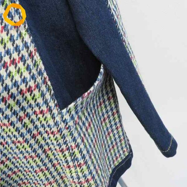 センソユニコ Cube-cubeジャケット未使用 snc キューブ センソユニコ Cube-Cubeu sensounico ジャケット 40 紺