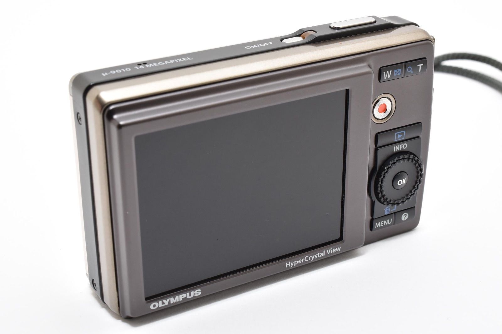 美品】オリンパス OLYMPUS μ -9010 ゴールド コンパクトデジタルカメラ 