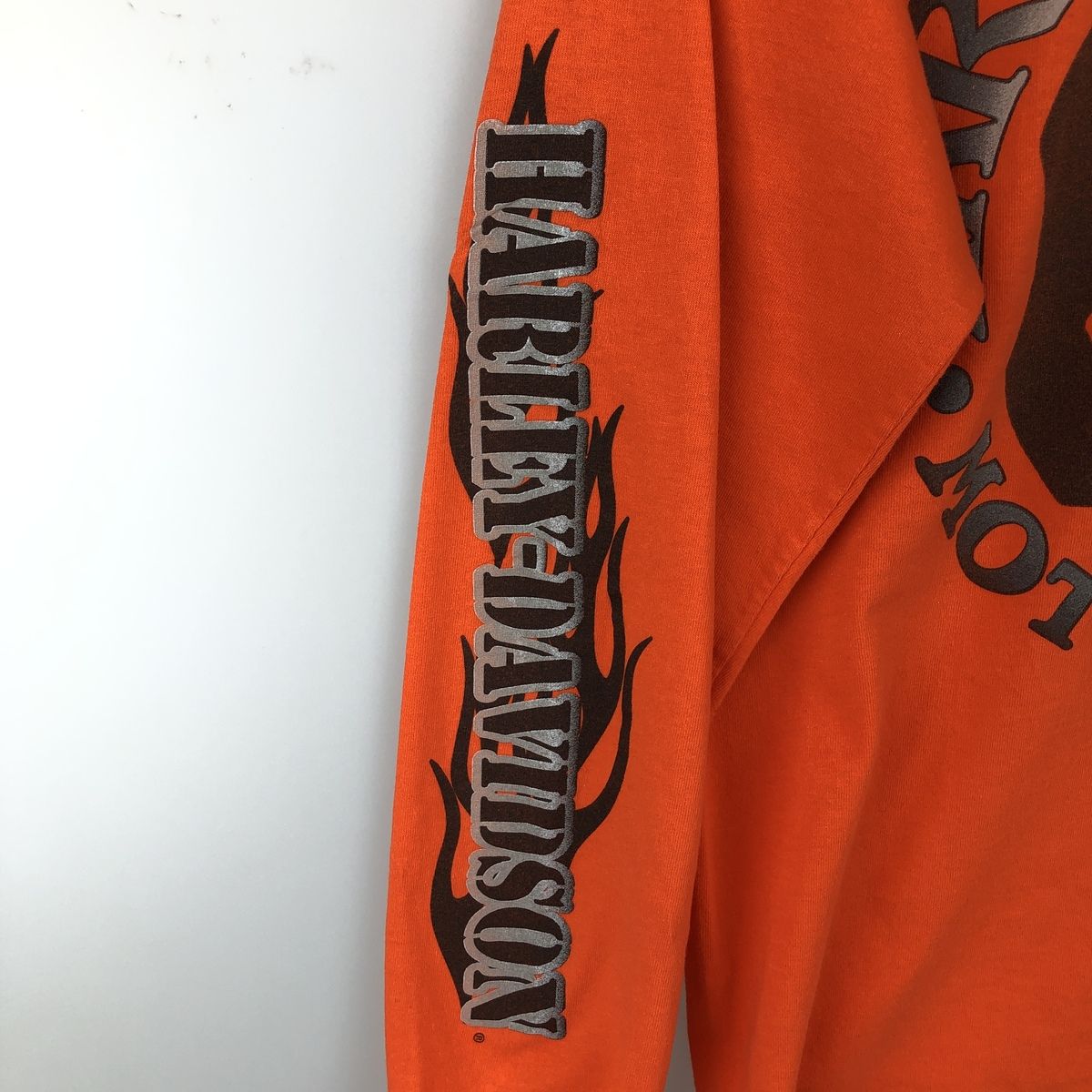 古着 ハーレーダビッドソン Harley-Davidson ドクロ柄 スカル柄 