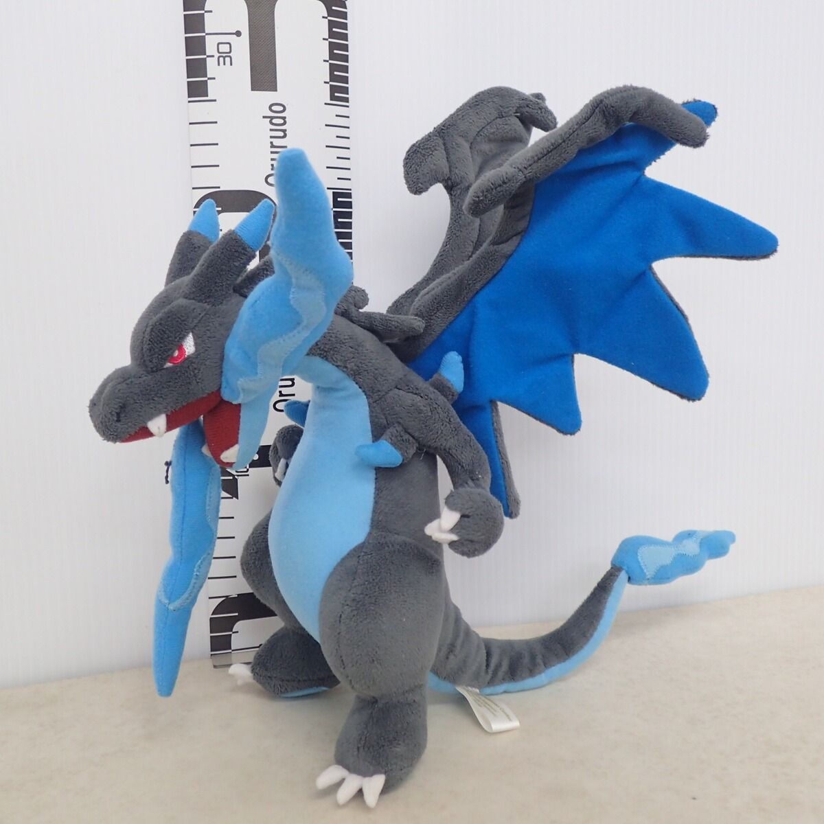 ポケモンセンター ぬいぐるみ メガリザードンX 紙タグなし