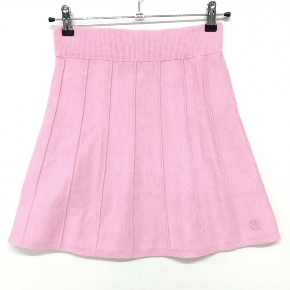 新品】ジーフォア ニットスカート ピンク 韓国モデル ウエストゴム