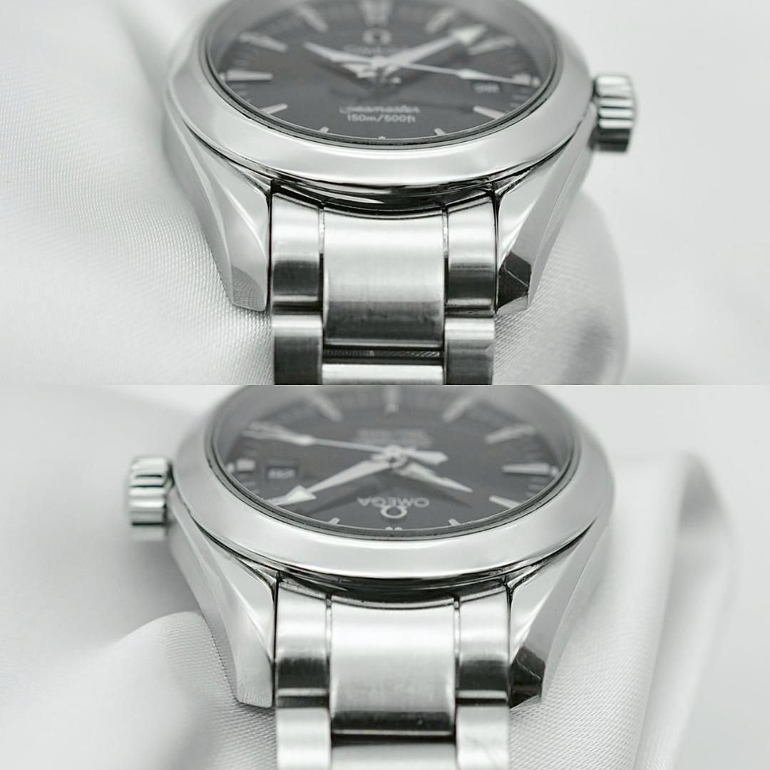 OMEGA 新品同様 2577.50 シーマスター アクアテラ ブラック ボーイズ