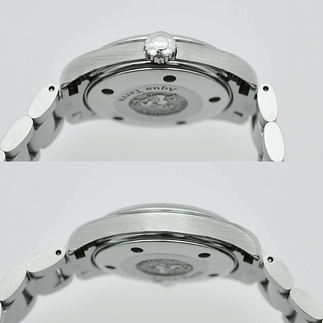 OMEGA 新品同様 2577.50 シーマスター アクアテラ ブラック ボーイズ