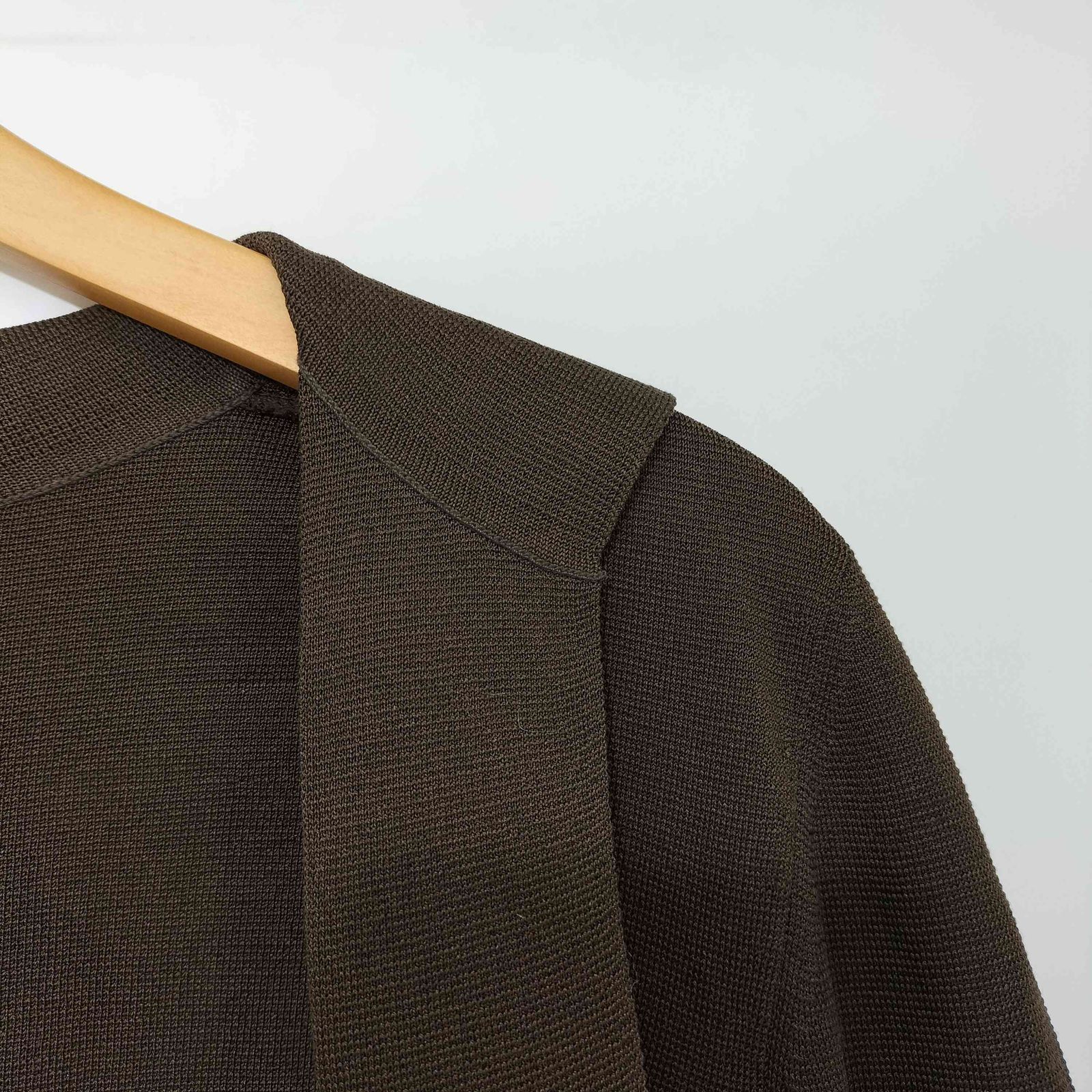 フォクシー FOXEY BOUTIQUE シルク混 ショート丈 襟付きカーディガン