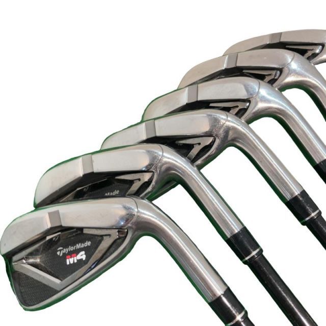 中古】 テーラーメイド M4(2021) 6S アイアンセット IR Fujikura ATMOS