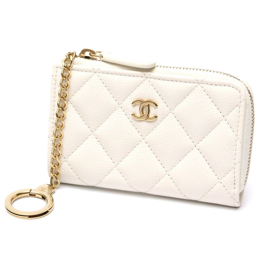 シャネル / CHANEL マトラッセ キーリング付き L字ファスナー シャネル / CHANEL マトラッセ キーリング付き L字ファスナー