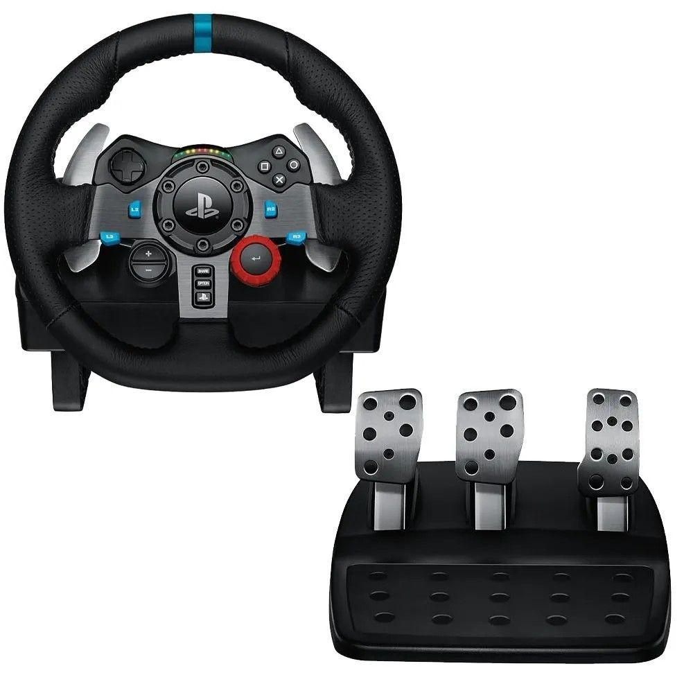 訳あり 箱破損 Logitech G 29 ハンコン ドライビングフォース Driving Force Feedback Racing Wheel ペダル ロジテック ハンドルコントローラー レーシング ゲーム PS 5 4 PC 並行輸入