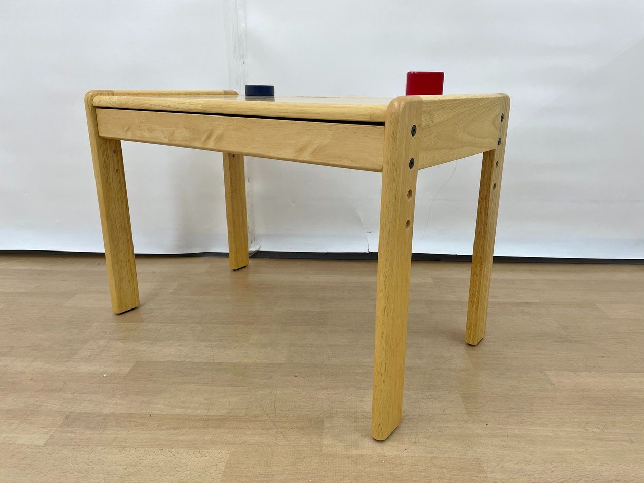 大和屋 デスク & チェアセット ブォーノ アミーチェ ナチュラル 成長に