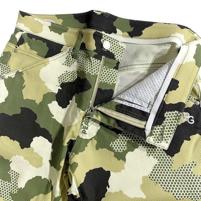 PEARLY GATES パーリーゲイツ ゴルフ PLAY CAMO コットン混ドビー