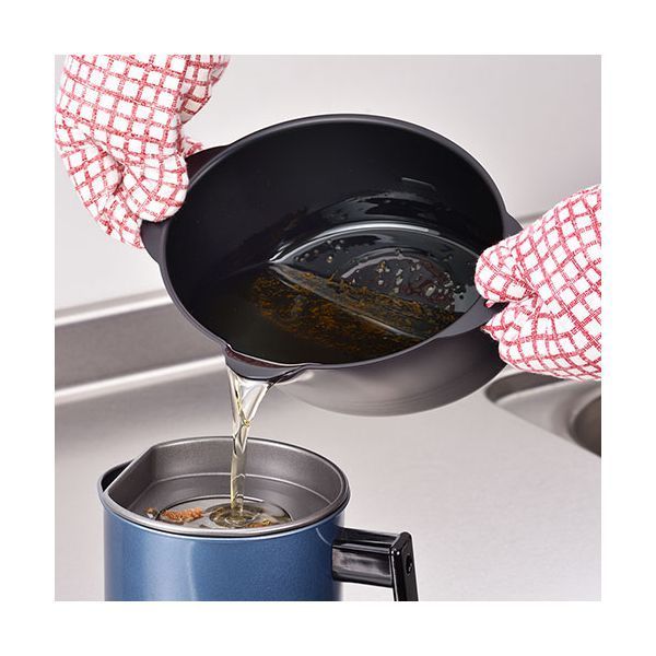  セット プチオーバル揚げ鍋 小ぶりな形状 収納コンパクト 油を移しやすい口付き POA-001 X 5 その他 鍋 グリル