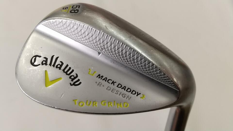 キャロウェイ MACK DADDY 2 TOUR GRIND Chrome 58度 ダイナミック