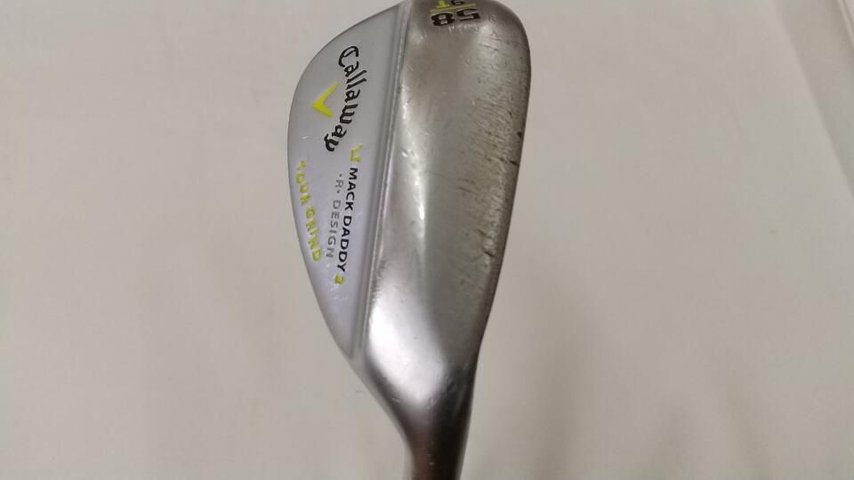 キャロウェイ MACK DADDY 2 TOUR GRIND Chrome 58度 ダイナミック