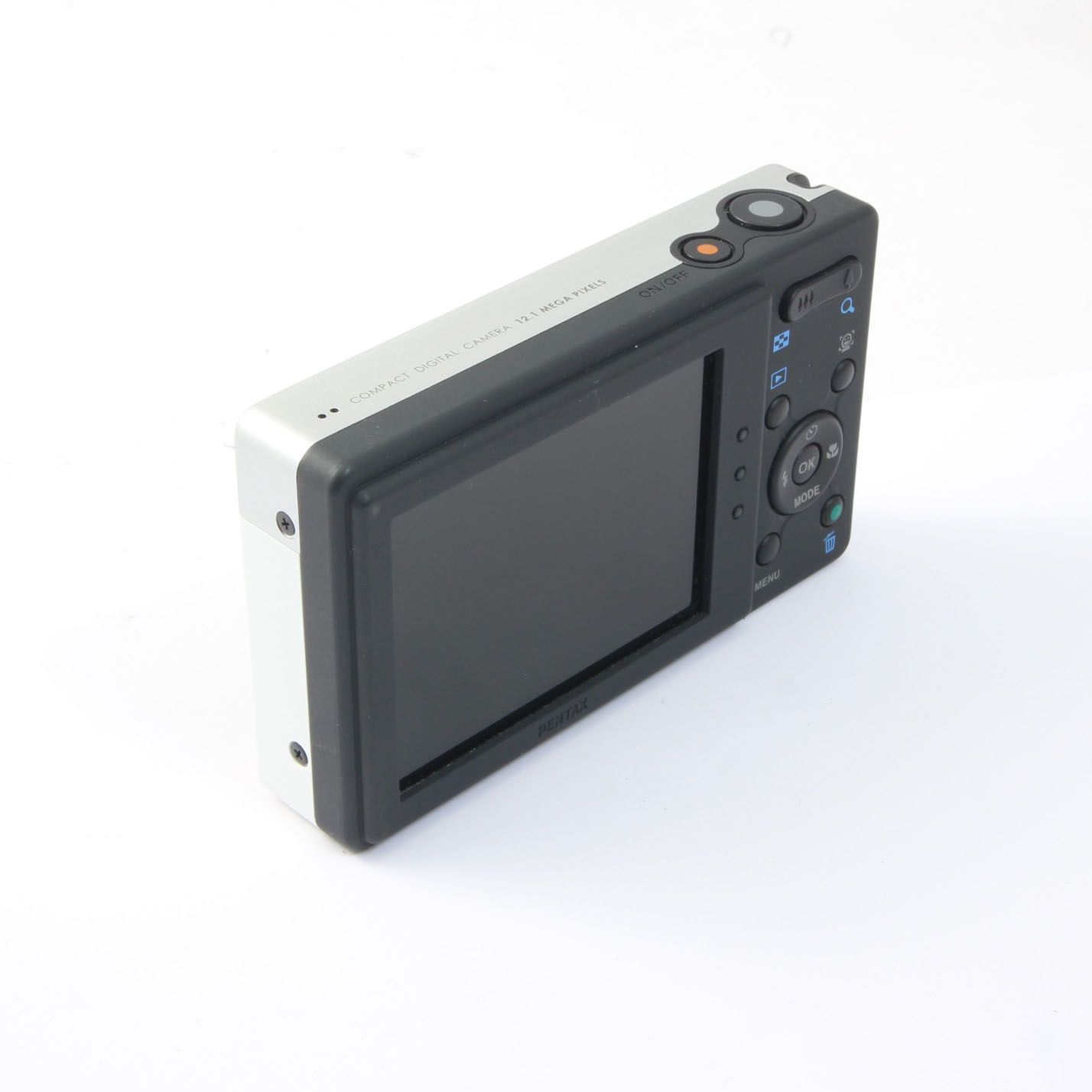 PENTAX ペンタックス Optio H90 ホワイト シルバー コンパクトデジタル