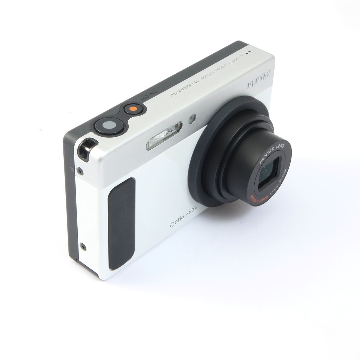 PENTAX ペンタックス Optio H90 ホワイト シルバー コンパクトデジタル