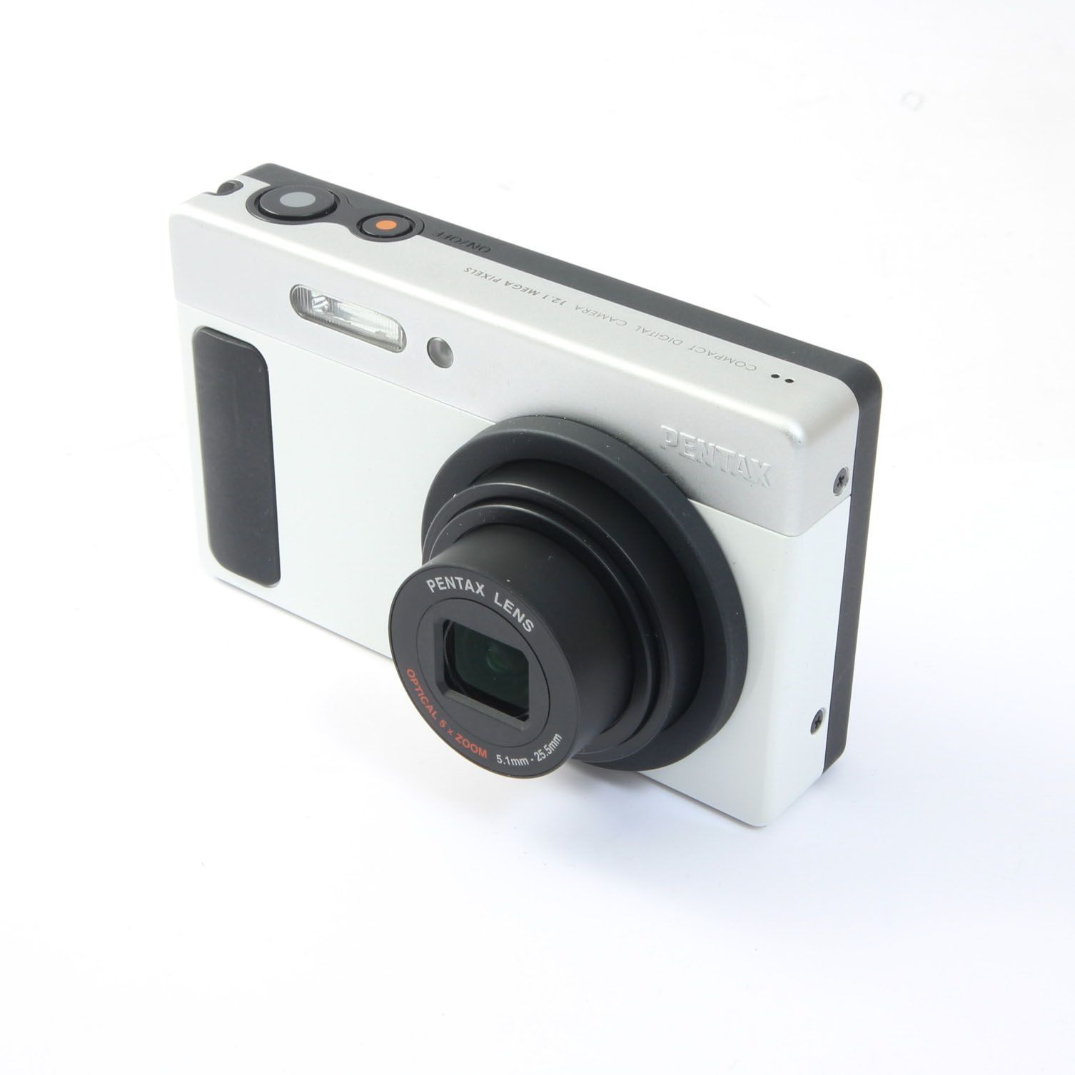 PENTAX ペンタックス Optio H90 ホワイト シルバー コンパクトデジタル