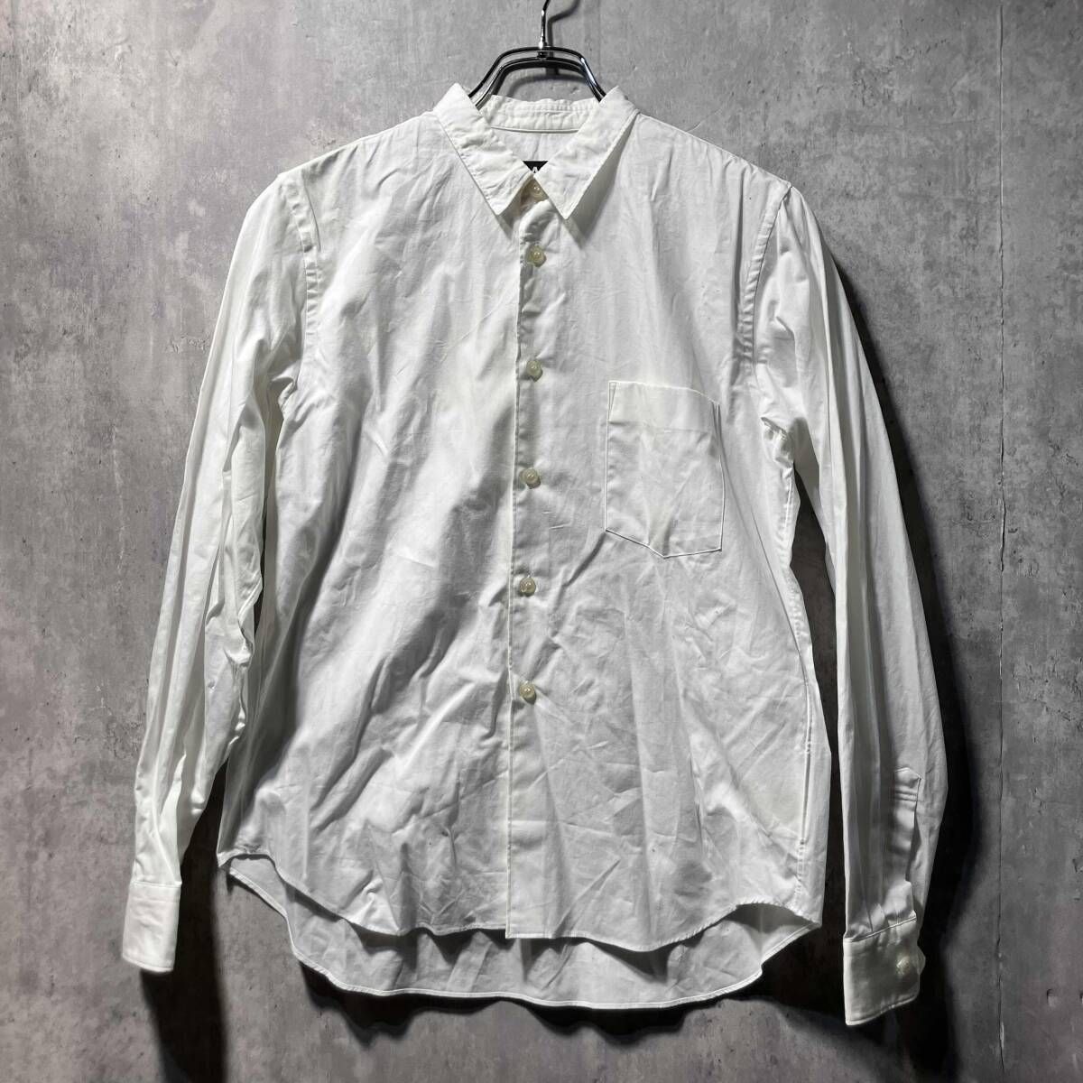 BLACK COMME des GARCONS AD2014 cotton shirt white sizeS コットン
