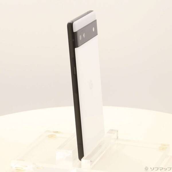 中古品〕 Google Pixel 6a 128GB チョーク GB17L au SIMフリー【269