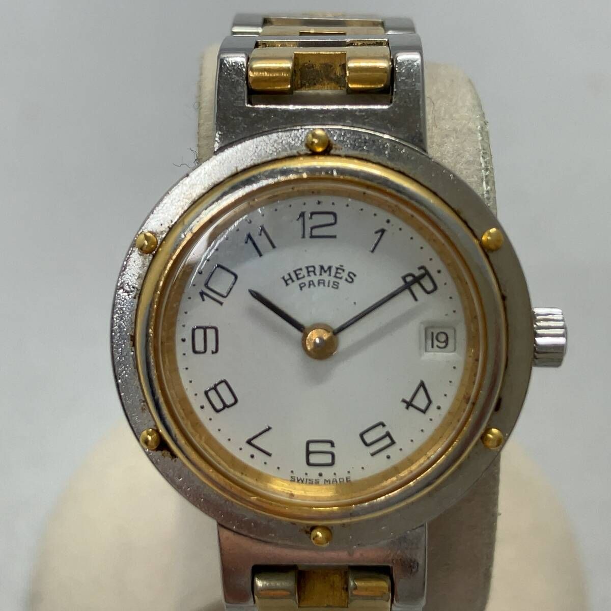 HERMÈS エルメス クリッパー レディース腕時計 【ジャンク品】 Herms エルメス クリッパー used ジャンク レディース 腕時計 - メルカリ