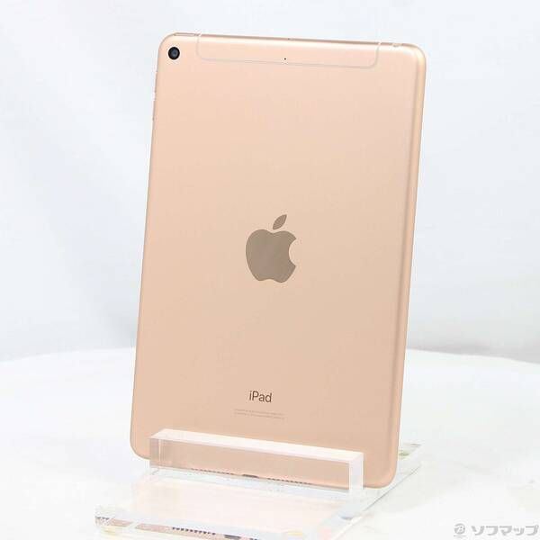 中古品〕 iPad mini 第5世代 64GB ゴールド MUX72J／A SIMフリー【295