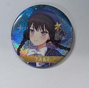 BanG Dream!トレーディングホログラム缶バッジ Stargazing ver 椎名 立