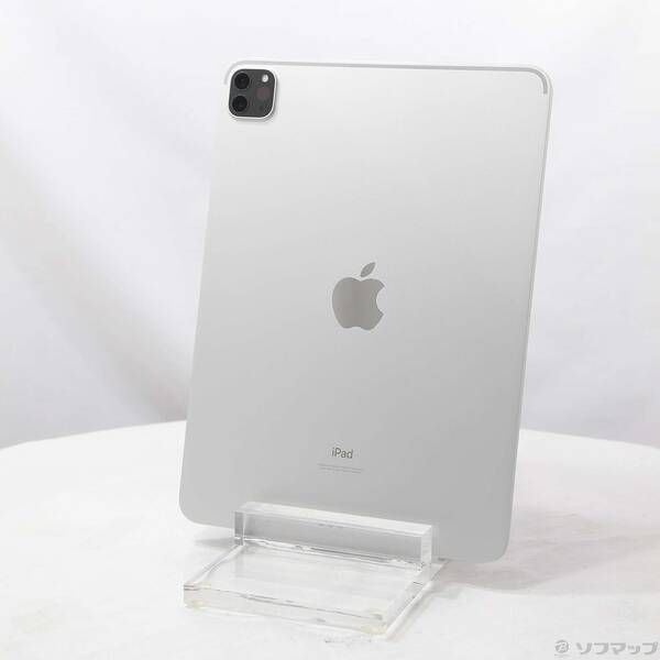 中古品〕 iPad Pro 11インチ 第3世代 256GB シルバー MHQV3J／A Wi-Fi