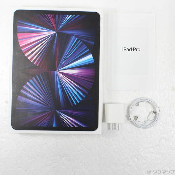 中古品〕 iPad Pro 11インチ 第3世代 256GB シルバー MHQV3J／A Wi-Fi