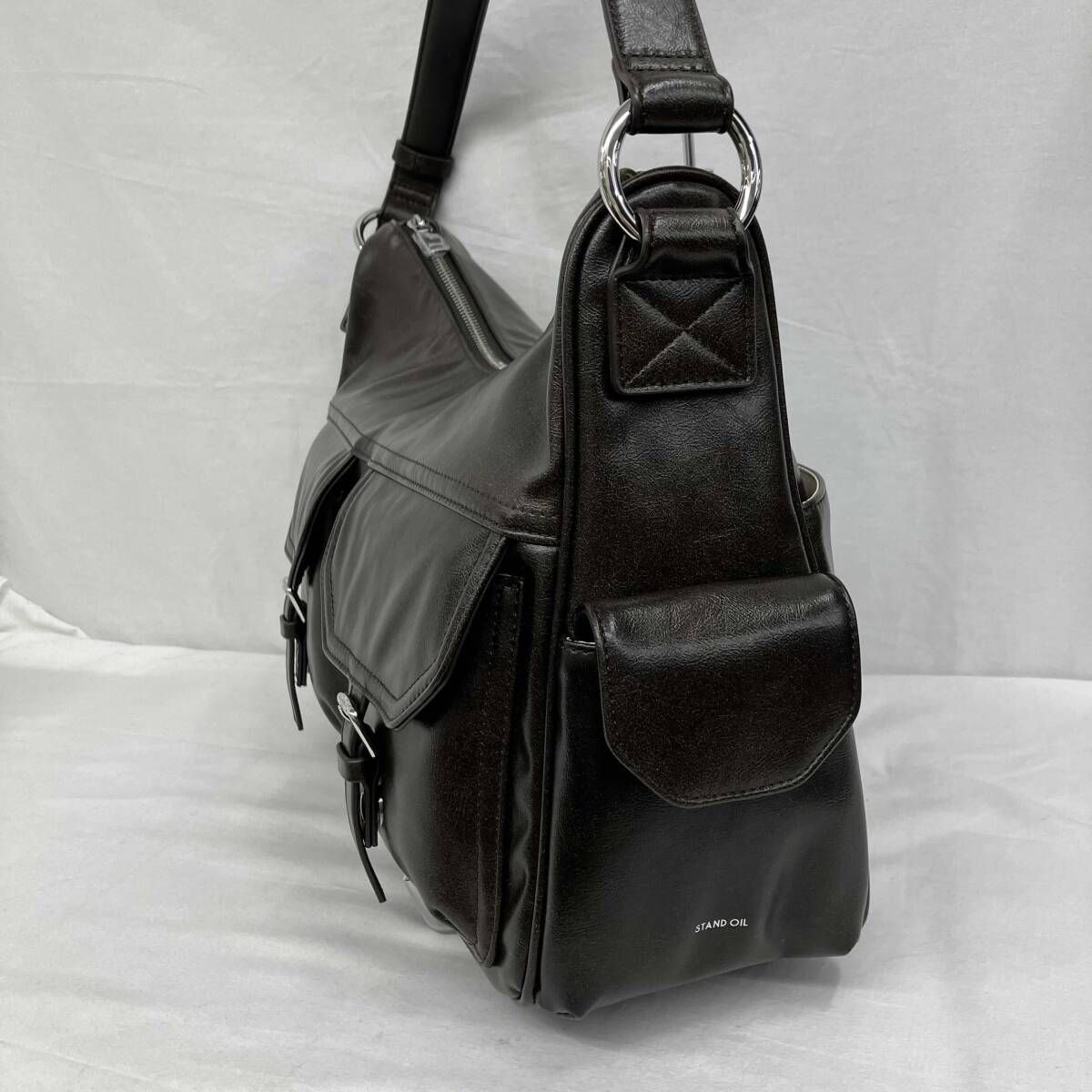 STAND OIL/スタンドオイル／ショルダーバッグ／ダークブラウン - メルカリ