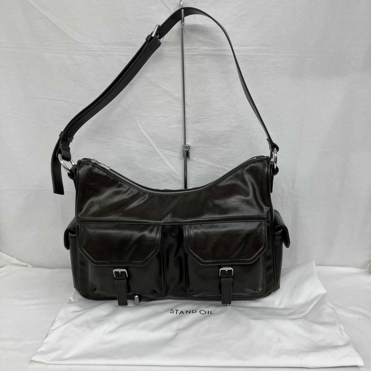 STAND OIL/スタンドオイル／ショルダーバッグ／ダークブラウン - メルカリ