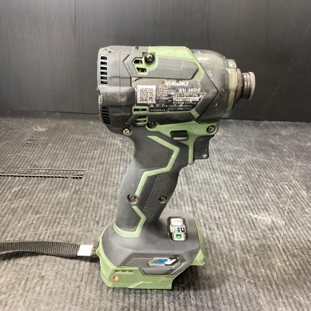 HiKOKI|ハイコーキ WH 36 DC NN Vコードレス インパクトドライバ 203