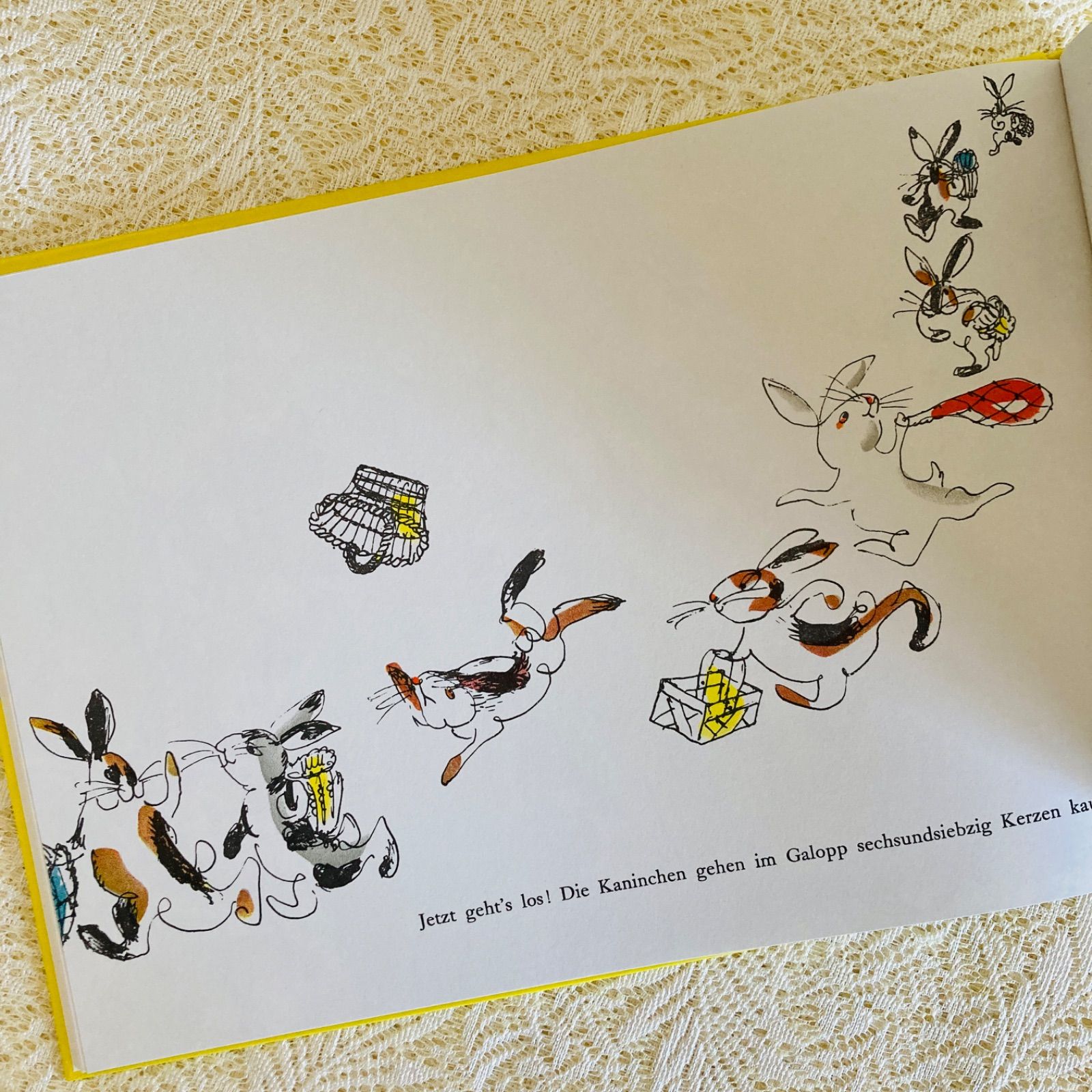 洋書 古書 ドイツ語絵本 おとぎ話 可愛らしさ溢れるイラスト 物語 L780