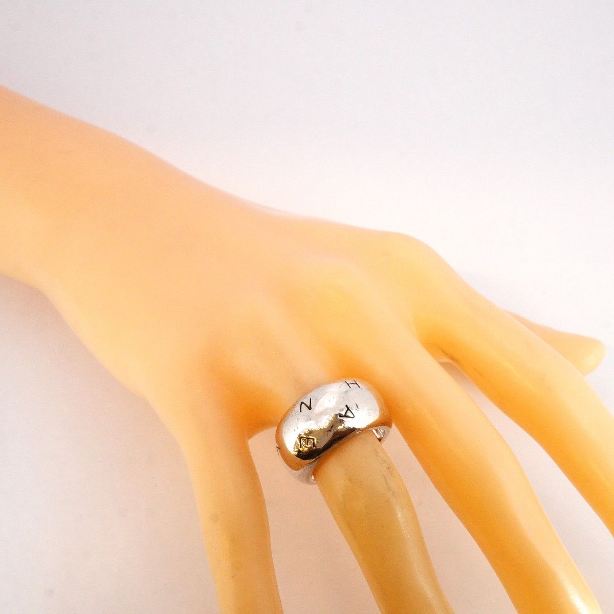 ☆SALE【5jpb0680】シャネル リング シャネルロゴ シルバー925 11号