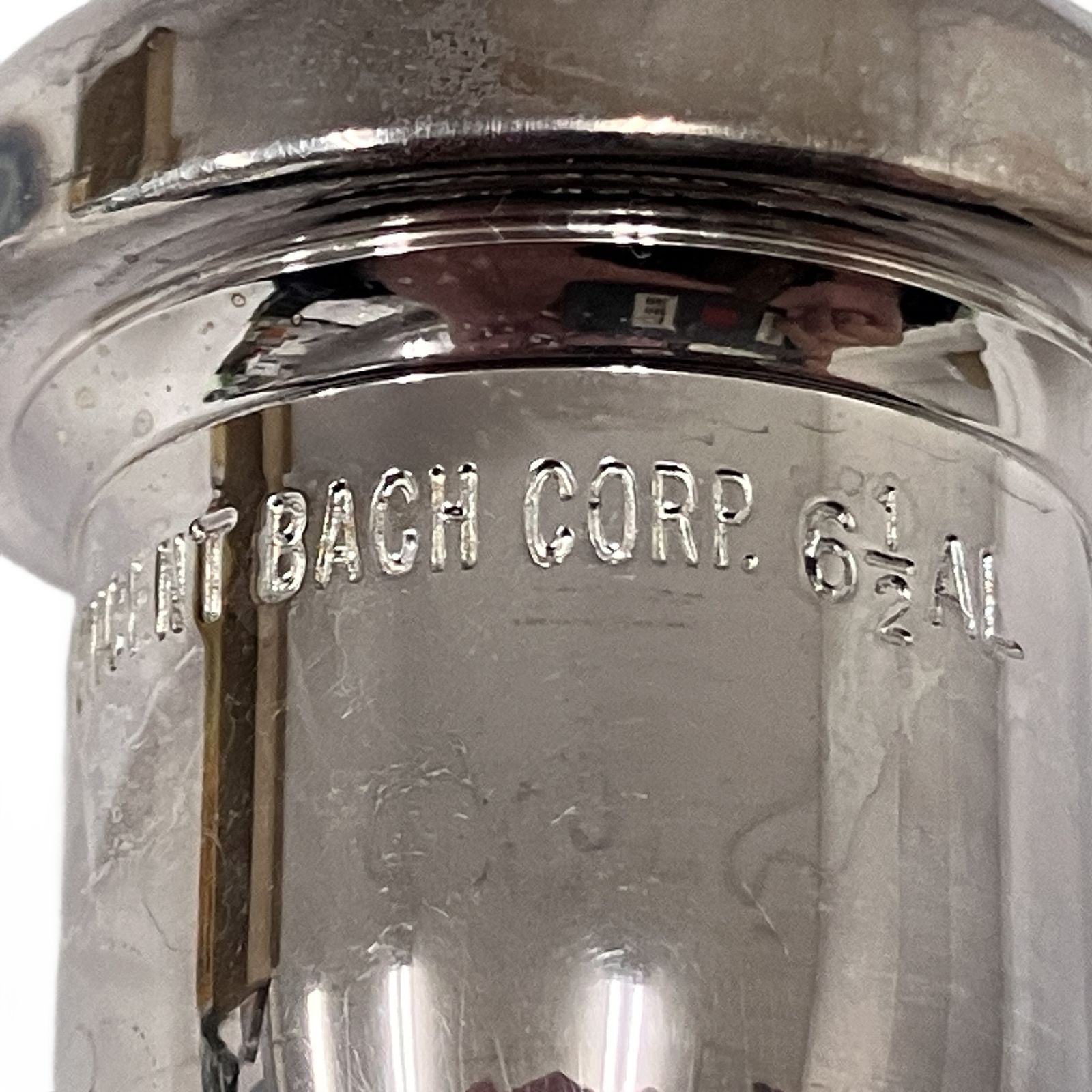 VINCENT BACH CORP 6 1/2A トロンボーン マウスピース 中古 O10850420