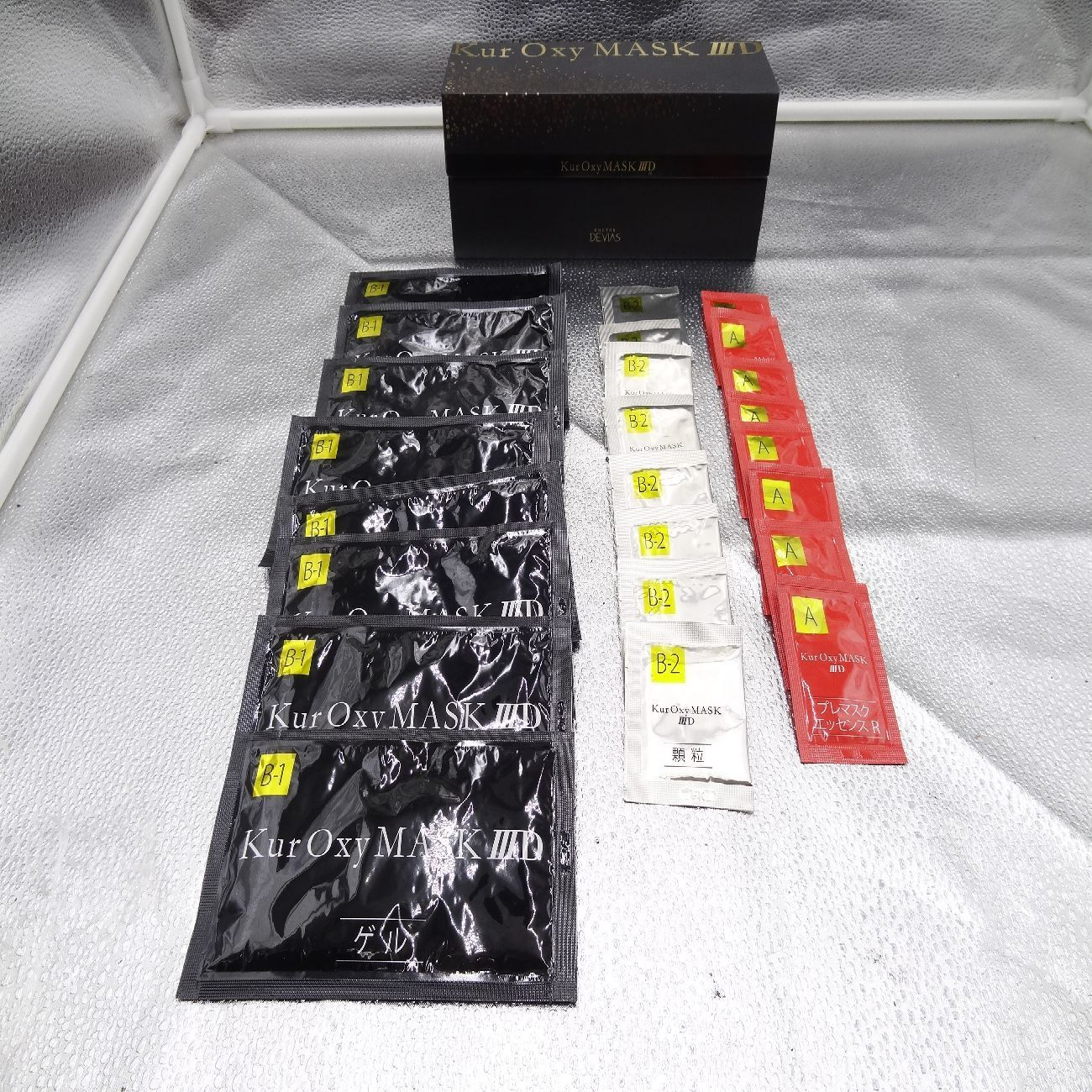 DRデヴィアスプラチナ クアオキシマスク3D 8回分 セット - メルカリ
