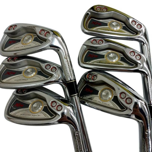 中古】 テーラーメイド XR FORGED 6S アイアンセット IR リシャフト