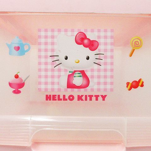 希少 レア 当時物 保管品 Hello Kitty ハローキティ レトロ 衣装ケース
