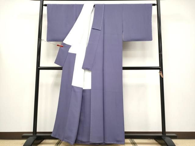 平和屋着物●極上　色無地　濃鼠色　逸品　未使用　CYAA4378s6 平和屋着物○極上 色無地 濃鼠色 逸品 未使用 CYAA4378s6 【公式通販】