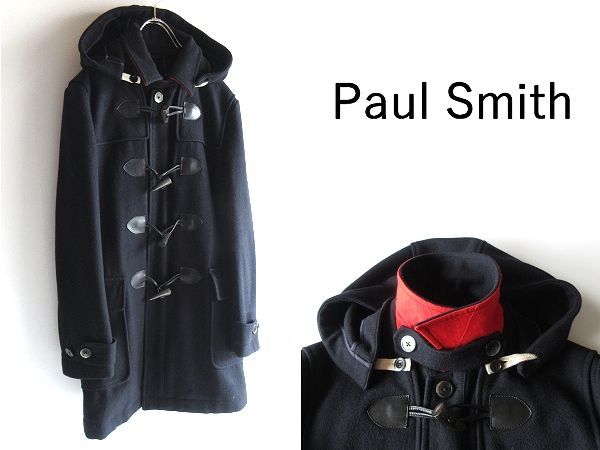 Paul Smith LONDON ダッフルコート ブラック　2way Lサイズ Paul Smith LONDON ポールスミスロンドン 日本製 ダッフルコート L