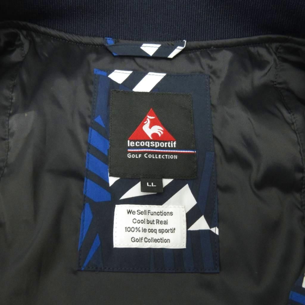 ルコックスポルティフ le coq sportif 美品 ジャケット ブルゾン 総柄