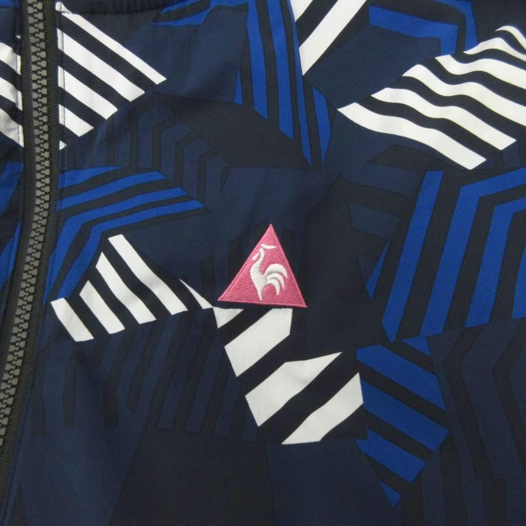 ルコックスポルティフ le coq sportif 美品 ジャケット ブルゾン 総柄