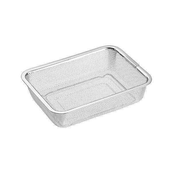 セット よこやま 燕熟の技 ザル1| 野菜の水切りや下ごしらえに 丈夫で耐久性に優れたステンレス製 YZ-200 X 5