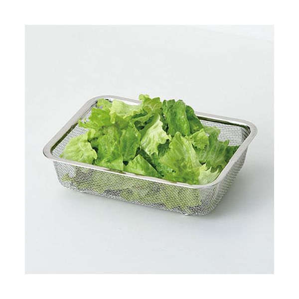 セット よこやま 燕熟の技 ザル1| 野菜の水切りや下ごしらえに 丈夫で耐久性に優れたステンレス製 YZ-200 X 5