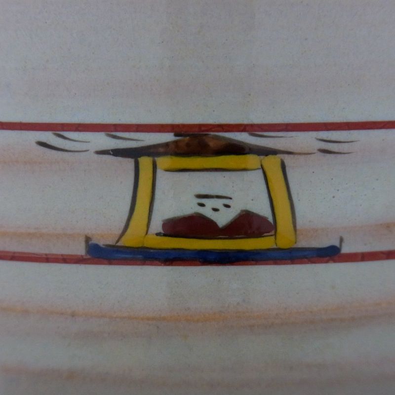 【新品未使用】赤膚焼　奈良絵　大塩恵旦　茶碗 大塩恵旦作 赤膚焼 いっぷく碗（奈良絵） - メルカリ