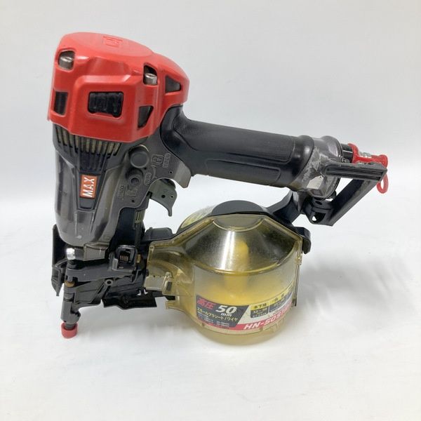 MAX マックス 釘打機 高圧コイルネイラ HN-50 S 1 D エアロスター 高圧50 mm エアネイラ 高圧釘打ち機≡DT 7023