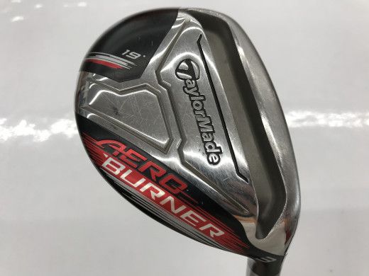 【最終値下】TaylorMade AeroBurner ユーティリティ 19度 テーラーメイド AERO BURNER 2016 US 19度 REAX 60 Sフレックス