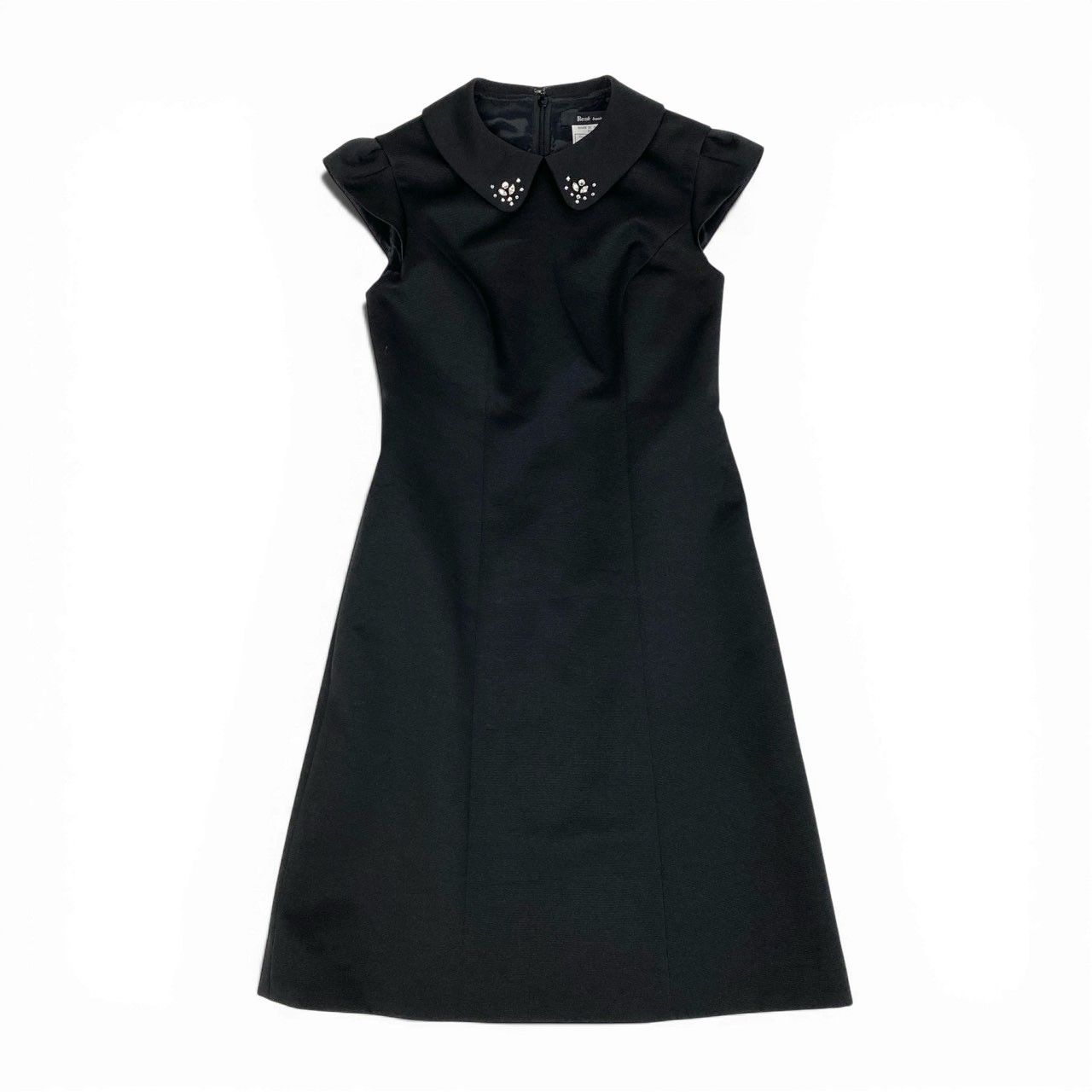 81a23 《美品》 Rene ルネ ノースリーブワンピース ビジューストーン  