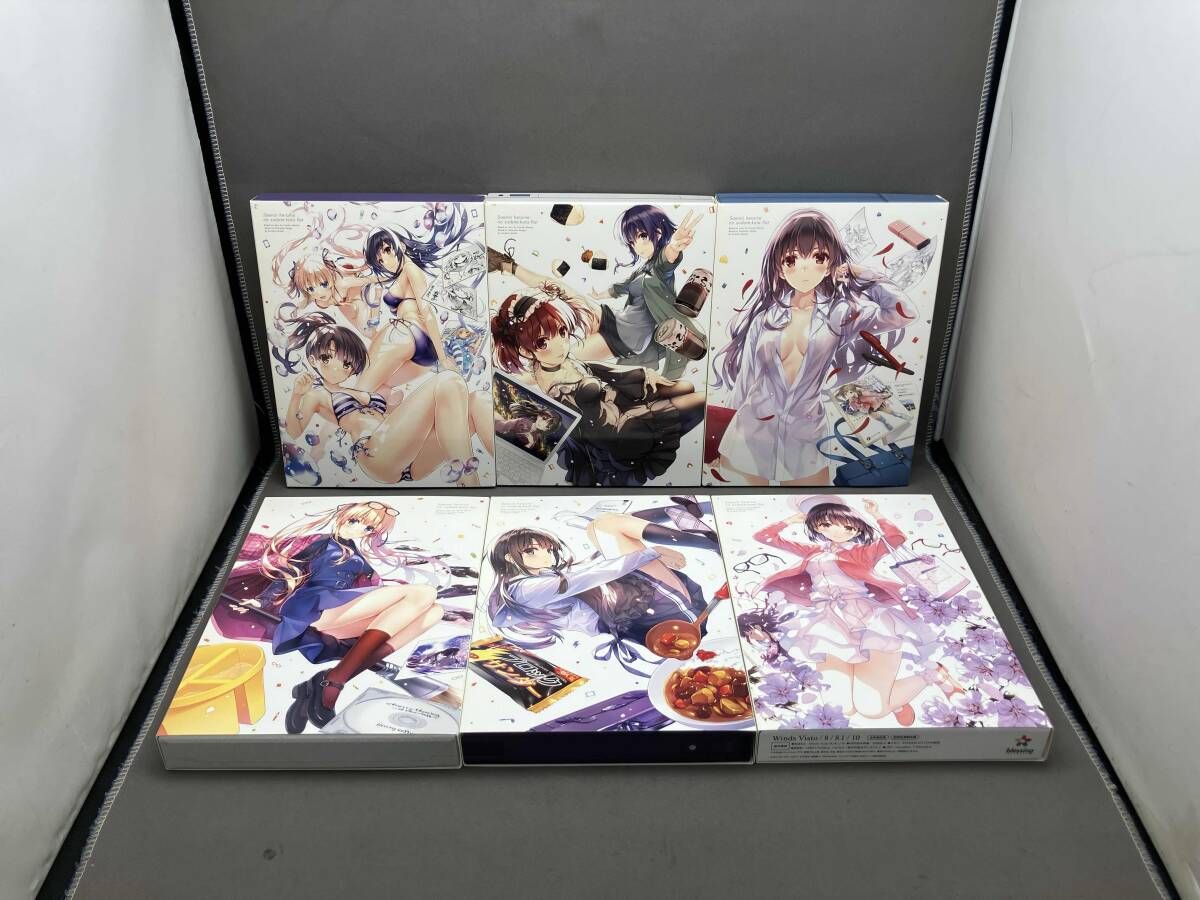 Blu-ray 【※※※】[全6巻セット]冴えない彼女の育てかた(フラット) 1~6